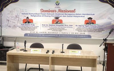 Pentingnya Komunikasi Dakwah Moderasi, STID Al-Hadid Undang Guru Besar Bidang Ilmu Komunikasi UIN Walisongo Semarang untuk Memberikan Pembekalan dalam Seminar Nasional 2026